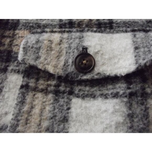 Sanctuary Shacket Shirt Womens Size Medium Town Wool Blend Jacket - Picture 9 of 11